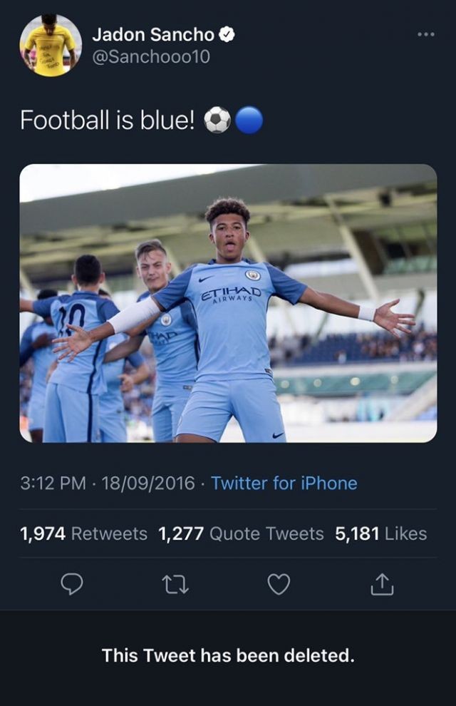 'We shook hands on a new deal' - Why couldn't Guardiola keep new Man Utd star Sancho at Man City? - Bóng Đá