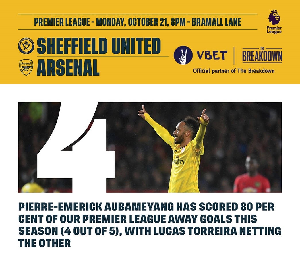 Sheffield United v Arsenal: Thống kê và thông tin quan trọng - Bóng Đá