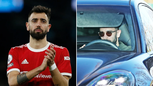 Bruno Fernandes returns to Manchester United training ahead of Atletico Madrid clash - Bóng Đá