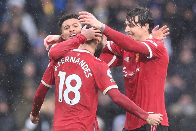 Hạ Leeds, Man Utd phát hiện ra cặp đôi ăn ý ở hàng thủ - Bóng Đá