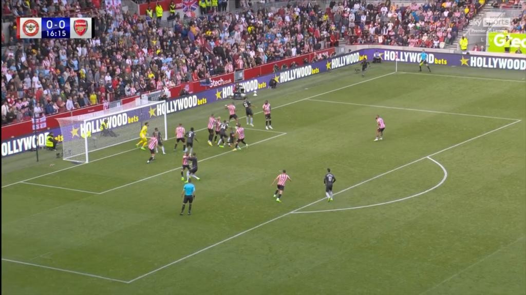 Bài ảnh trận Arsenal - Brentford - Bóng Đá