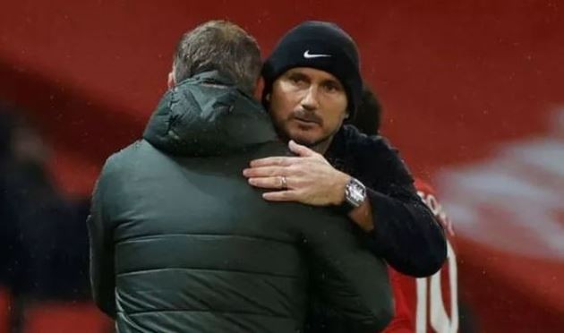 Chelsea boss Frank Lampard reveals the six words he said to Solskjaer after Man Utd draw - Bóng Đá
