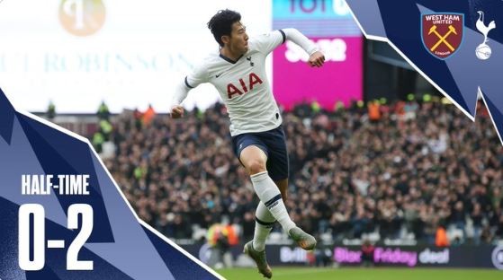 “Announce quadruple” – Some fans react to Spurs’ 2-0 lead at West Ham - Bóng Đá