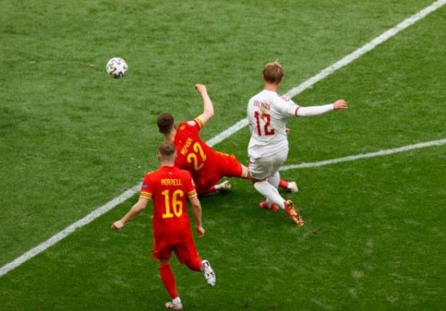 TRỰC TIẾP Wales 0-1 Đan Mạch (H1): Siêu phẩm của Dolberg - Bóng Đá