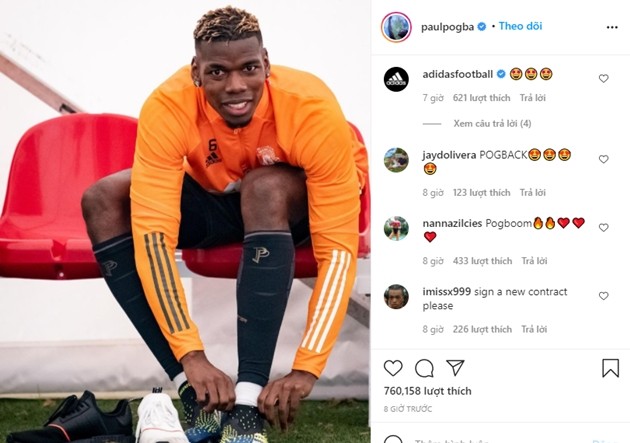 ‘Let’s get back to work’ – Paul Pogba hints at imminent injury return for Man United in key clash against AC Milan - Bóng Đá