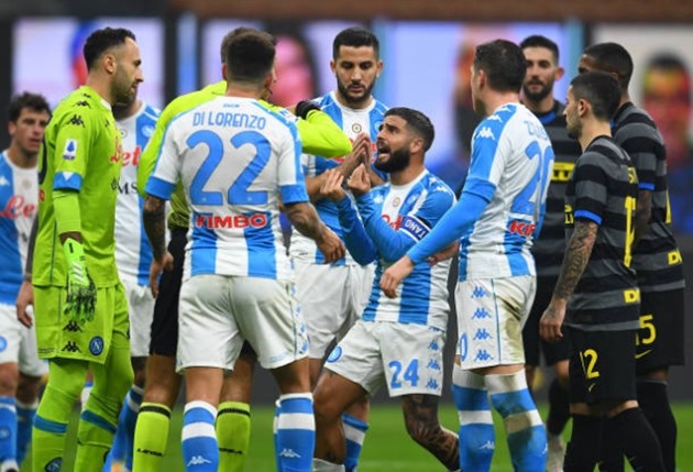 Gattuso tức giận về thẻ đỏ của Insigne - Bóng Đá