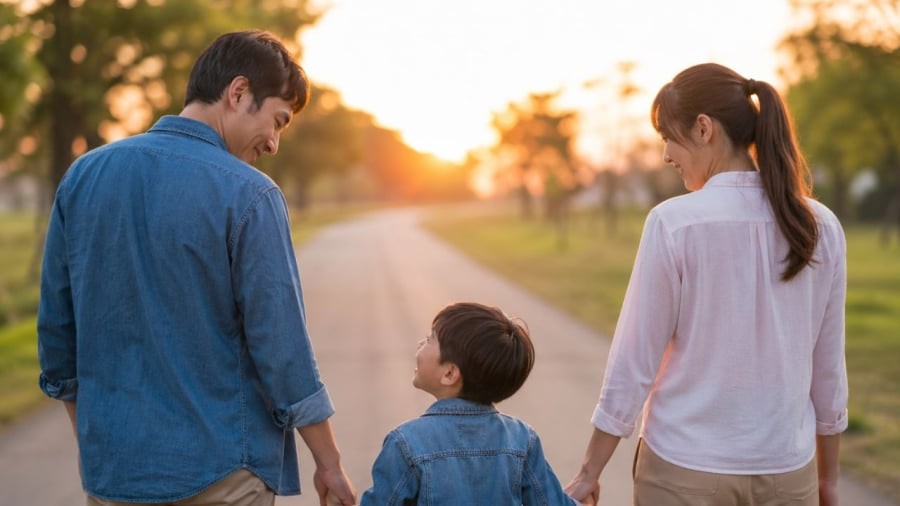 Cha mẹ càng tiết chế những điều này thì con cái càng trưởng thành