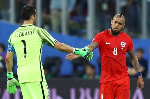 Vidal: Bravo and I will never be friends again - Bóng Đá