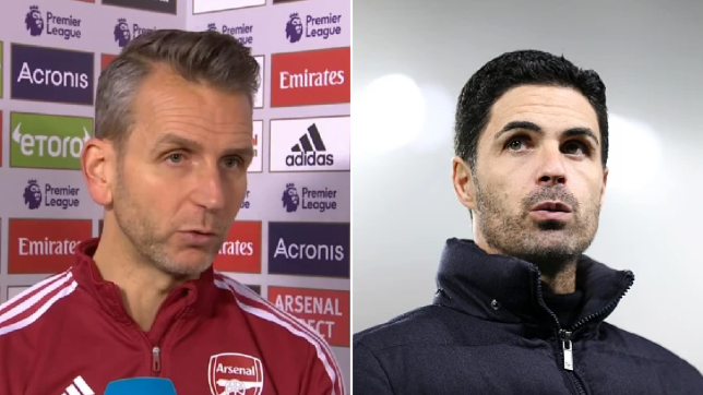 Arsenal assistant Albert Stuivenberg reveals how Mikel Arteta reacted to Manchester City defeat - Bóng Đá