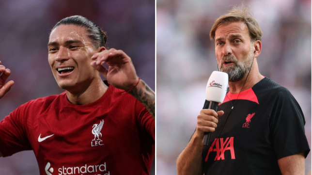 Jurgen Klopp reacts as Darwin Nunez scores four goals in Liverpool friendly - Bóng Đá