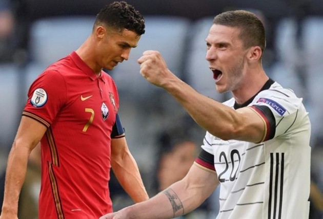 Robin Gosens declined Cristiano Ronaldo shirt-swap chance after Germany beat Portugal at Euro 2020 - Bóng Đá