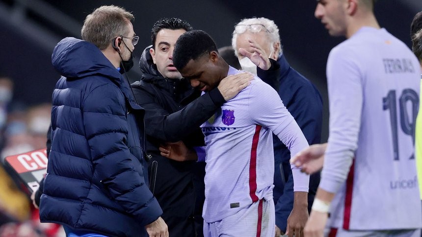 Ác mộng chấn thương chưa chấm dứt với Fati - Bóng Đá