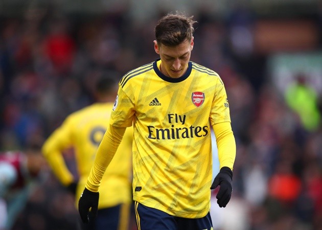 Brendan Rodgers says he'd treat Mesut Ozil in same way Mikel Arteta has done - Bóng Đá