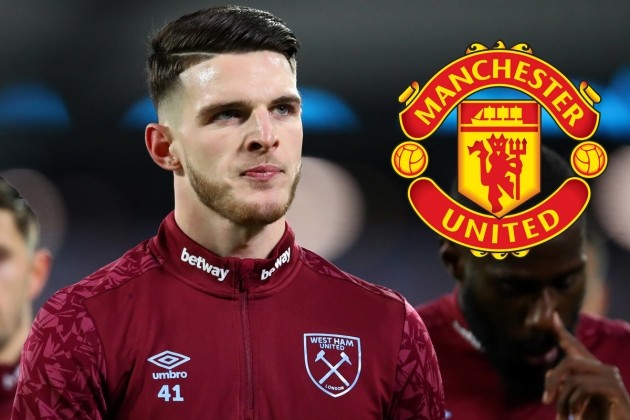 West Ham United 'not interested in selling Declan Rice amid Manchester United talk' - Bóng Đá