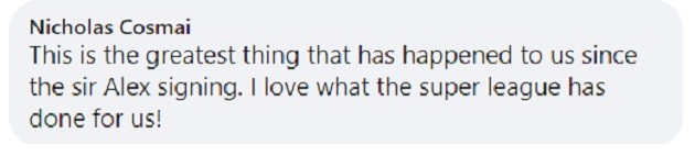 CĐV M.U: 'Super League đã mang đến cho chúng ta một điều tuyệt vời' - Bóng Đá