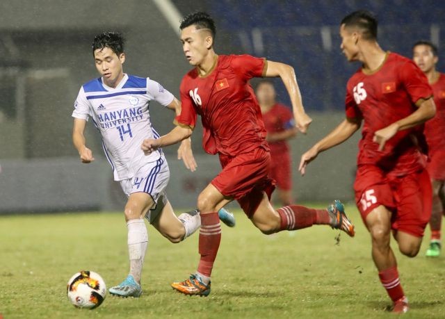 Sau trận U21 tuyển chọn vs Sinh viên Nhật Bản - Bóng Đá