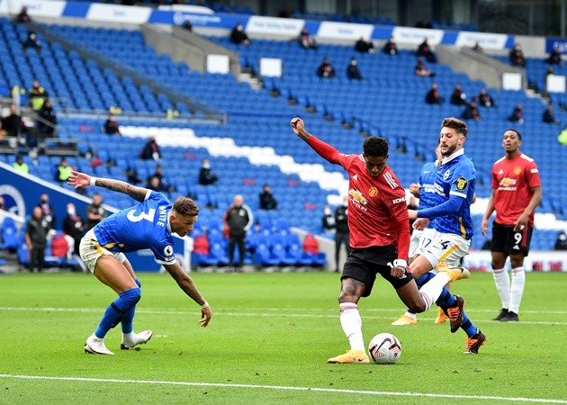 Ole Gunnar Solskjaer explains why he was annoyed with Marcus Rashford during Man Utd win over Brighton - Bóng Đá
