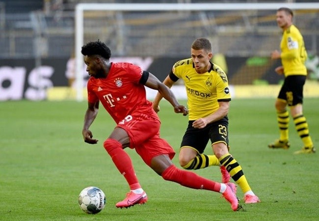 Alphonso Davies và những thông số 'cực đỉnh' ở trận gặp Dortmund - Bóng Đá