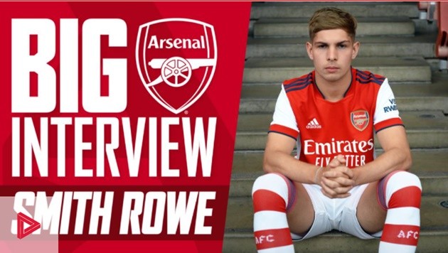 Emile Smith-Rowe signs his new contract with Arsenal until June 2026 - Bóng Đá