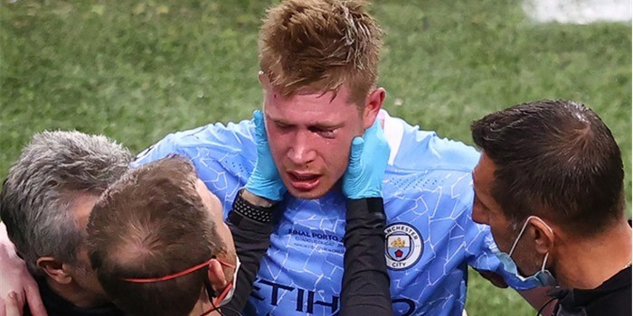 Chấn thương nặng, De Bruyne có bỏ lỡ EURO 2020? - Bóng Đá