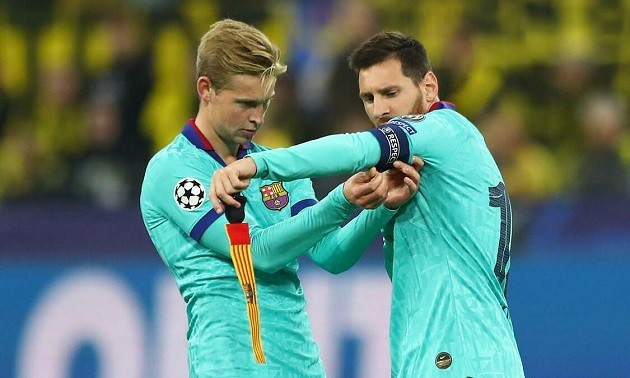 Frenkie de Jong reacts to Messi's departure: 'Now back to television' - Bóng Đá