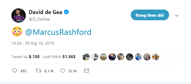 David De Gea reach marcus rashford goal - Bóng Đá