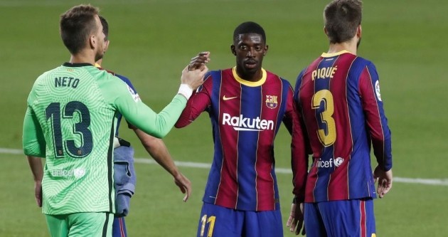 Reports from RMC Sports insist that Ousmane Dembele won't be leaving Barcelona today. - Bóng Đá