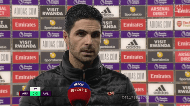 Mikel Arteta blasts Arsenal players after humiliating defeat to Aston Villa - Bóng Đá