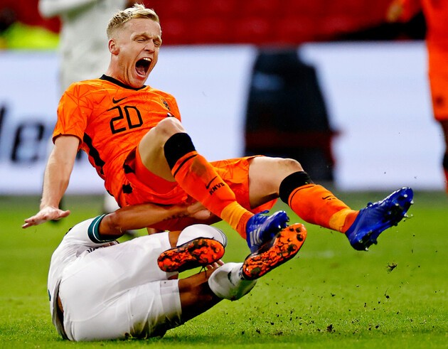 Van de Beek trận Mexico  - Bóng Đá