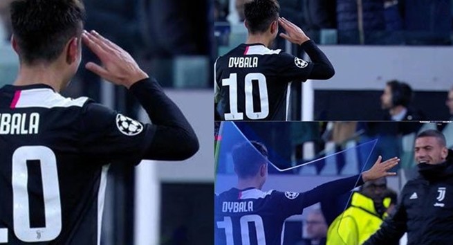 Paulo Dybala có nguy cơ bị Juventini tẩy chay vì chào tay kiểu nhà lính - Bóng Đá