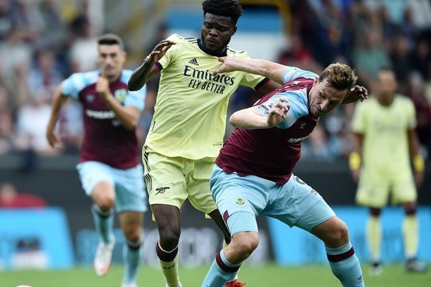 Arteta - Partey was our 'anchor' at Burnley - Bóng Đá