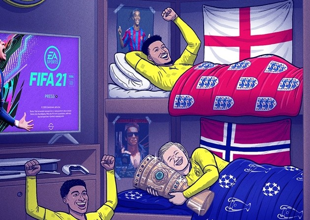 Cười té khói với loạt ảnh chế Man Utd mua Sancho - Bóng Đá