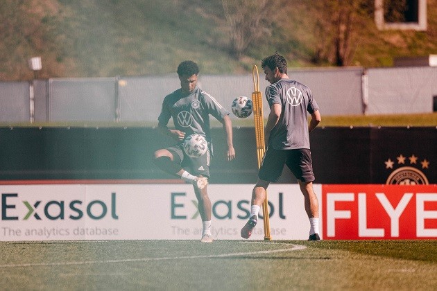 Tuyển Đức tập - Bóng Đá