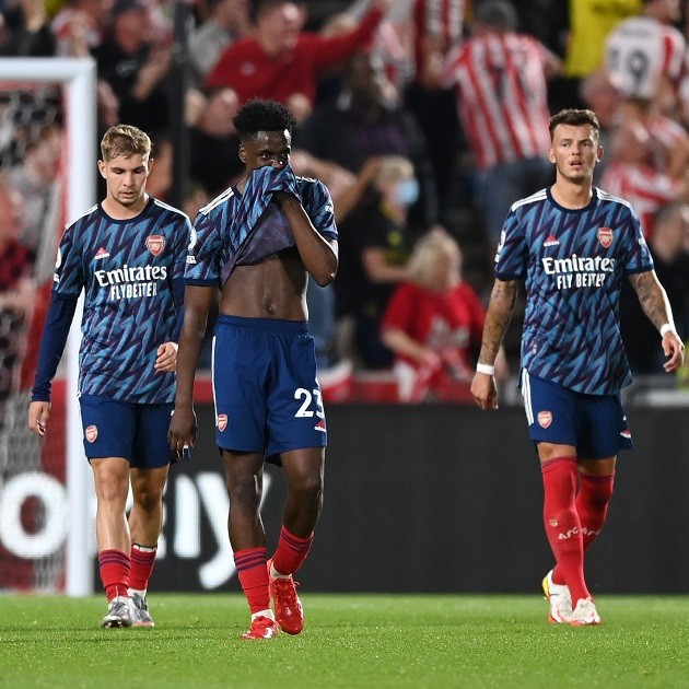  5 điểm nhấn Brentford 2-0 Arsenal: Arteta trả giá; Dấu hỏi tân binh 50 triệu bảng - Bóng Đá