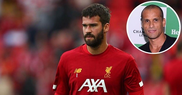 Rivaldo sends Alisson message ahead of United clash - Bóng Đá