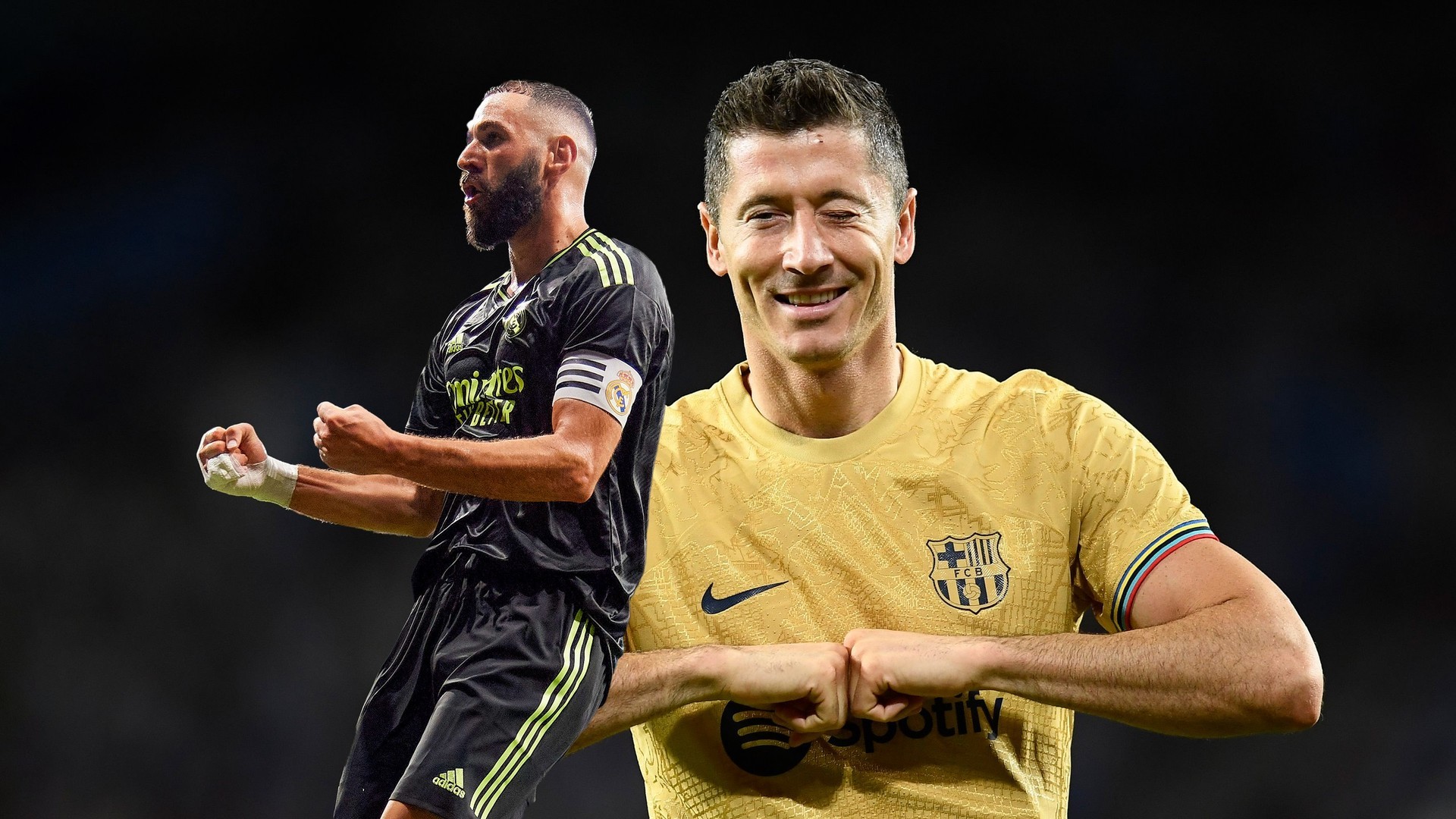 Lewandowski đang vượt lên trên Benzema - Bóng Đá