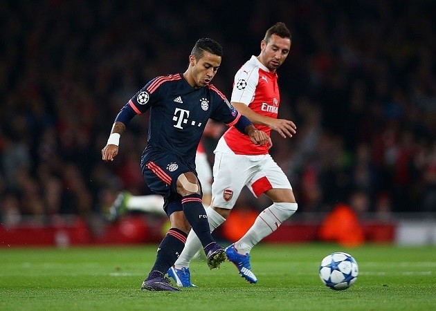 thiago alcantara arsenal - Bóng Đá