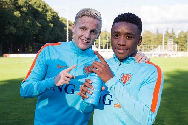 Bergwijn tried to hijack Van de Beek transfer: 