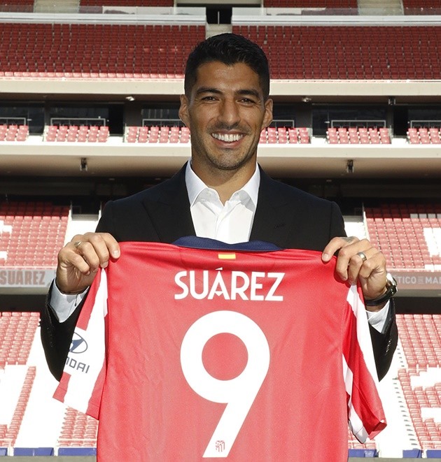 Ảnh Suarez ra mắt + tập Atletico - Bóng Đá
