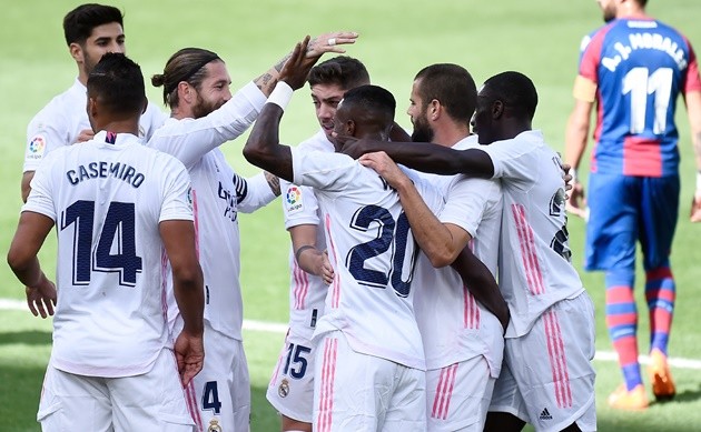 Ảnh sau trận Real - Bóng Đá