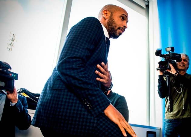First day on the new  @impactmontreal  job for Thierry Henry - Bóng Đá