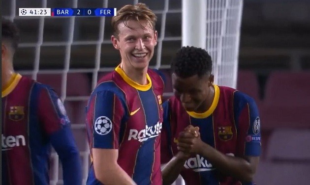 De Jong Ansu Fati - Bóng Đá