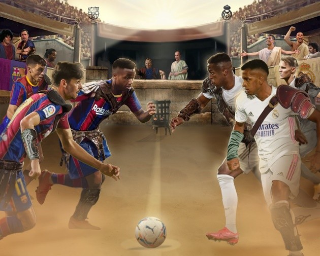 Ảnh chế El Clasico - Bóng Đá