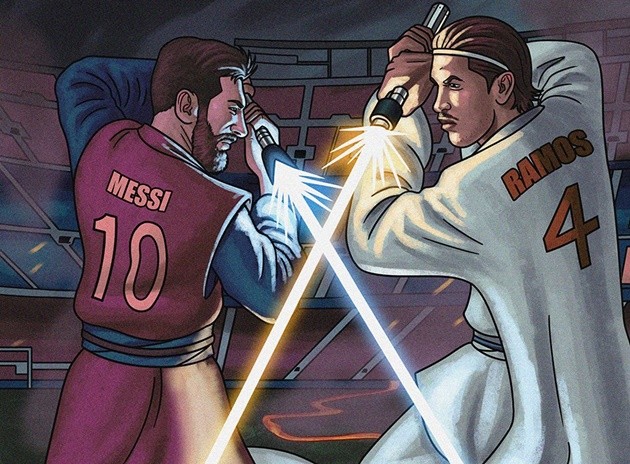 Ảnh chế El Clasico - Bóng Đá
