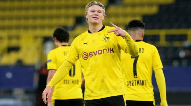 Khoảnh khắc hài hước của HLV Dortmund sau khi Haaland lập cú đúp - Bóng Đá