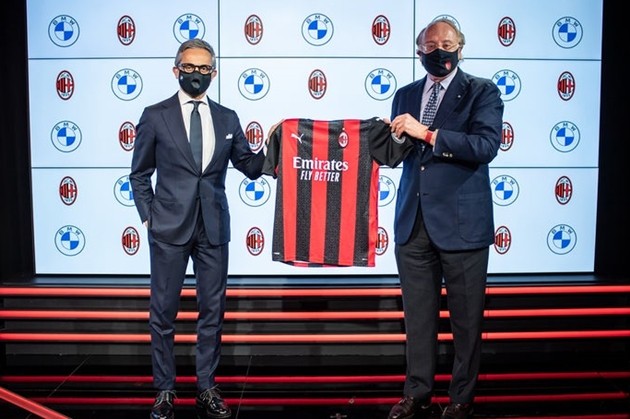 AC Milan được BMW tài trợ - Bóng Đá