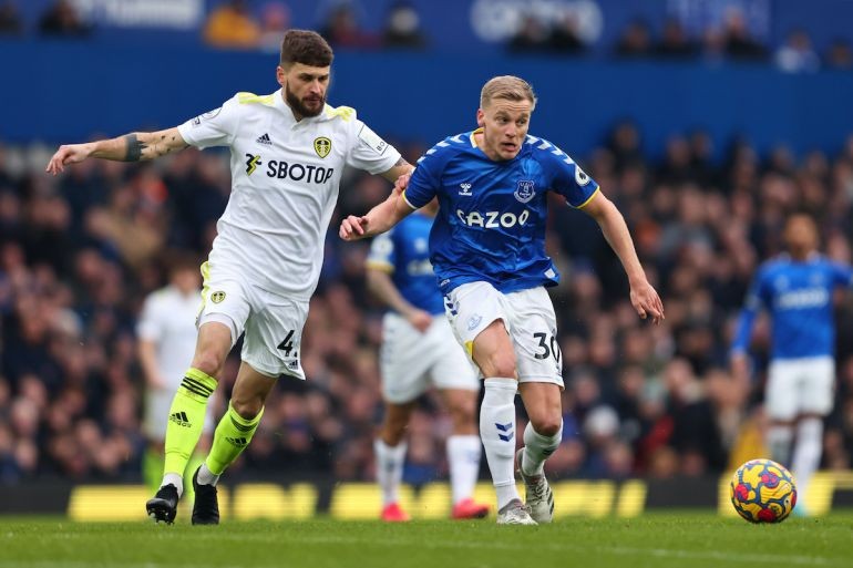 Ảnh Van de Beek - Everton - Bóng Đá