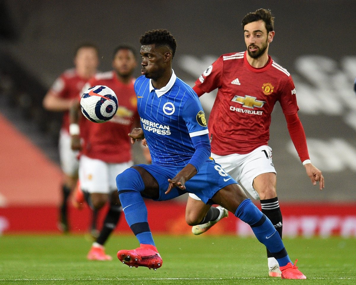 10 thống kê M.U 2-1 Brighton - Bóng Đá