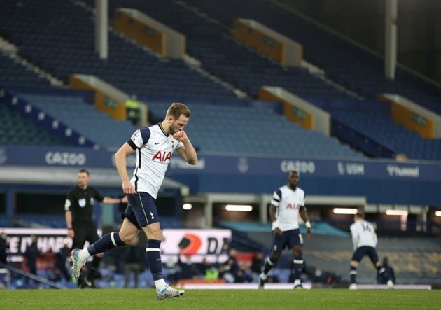 ‘Disappointed’ – Harry Kane immediately comments after limping off injured at Everton - Bóng Đá