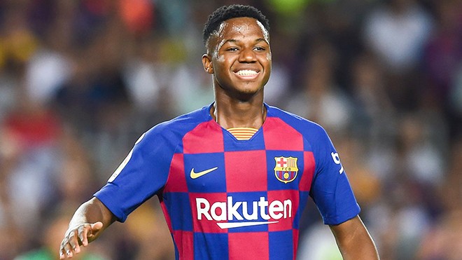 Barcelona raise prodigy Fati's release clause - Bóng Đá